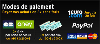 Modes de paiement
