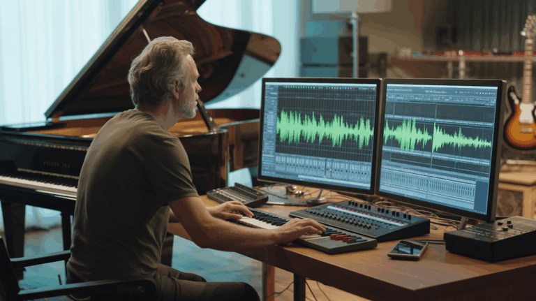 studio musique analyse audio